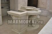 Изделие из мрамора- барная стойка. Pink Lavkos (Пинк Лавкос).